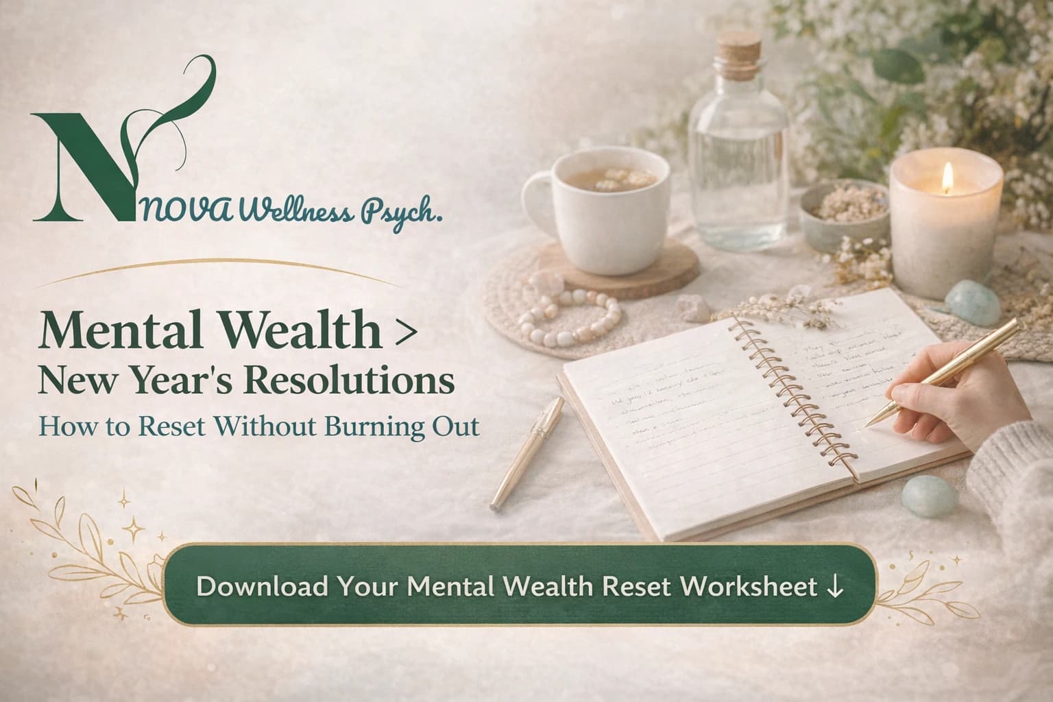 Mental Wealth > New Year’s Resolutions: How to Reset Without Burning Out