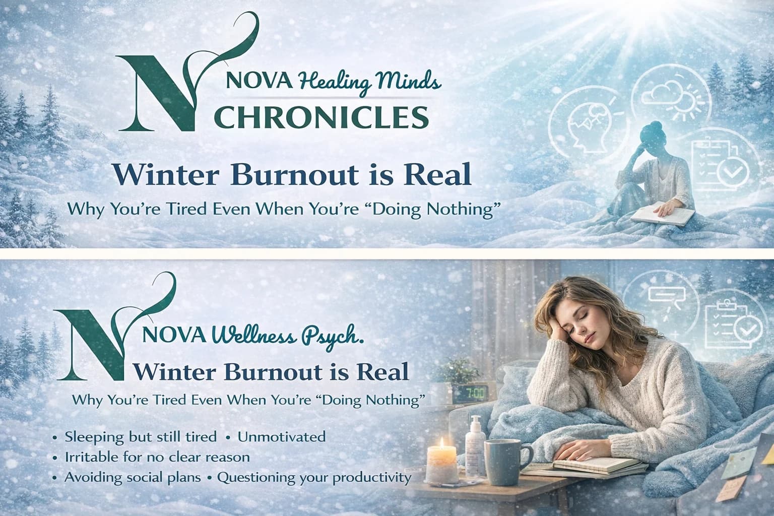 Winter Burnout Is Real: Why You’re Tired Even When You’re “Doing Nothing”